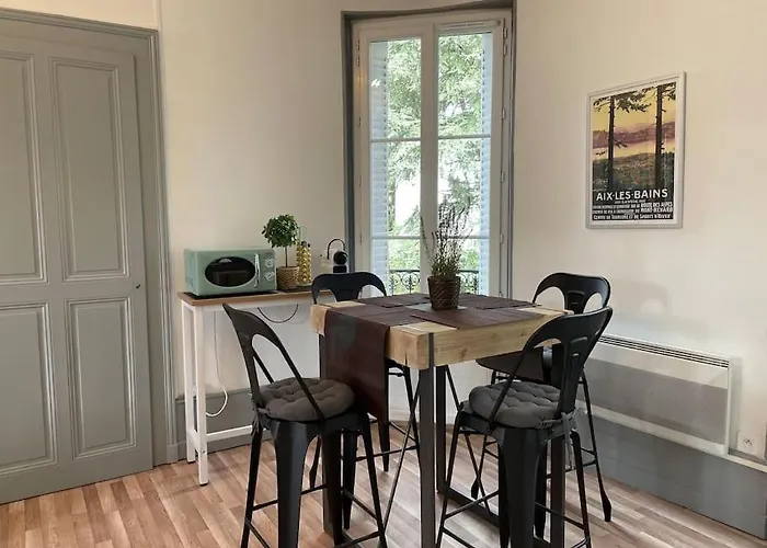 Coeur D'aix, Vue Splendide Et Cachet 公寓 艾克斯莱班