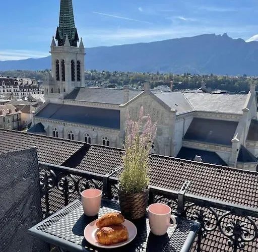 Coeur D'aix, Vue Splendide Et Cachet アパート *